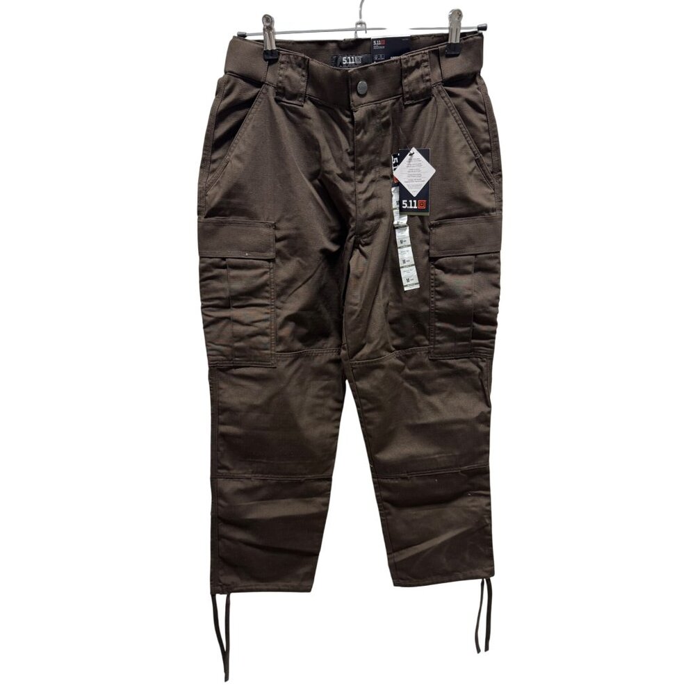 5.11 Tactical Brown RipStop TDU Pant Women Size M Short